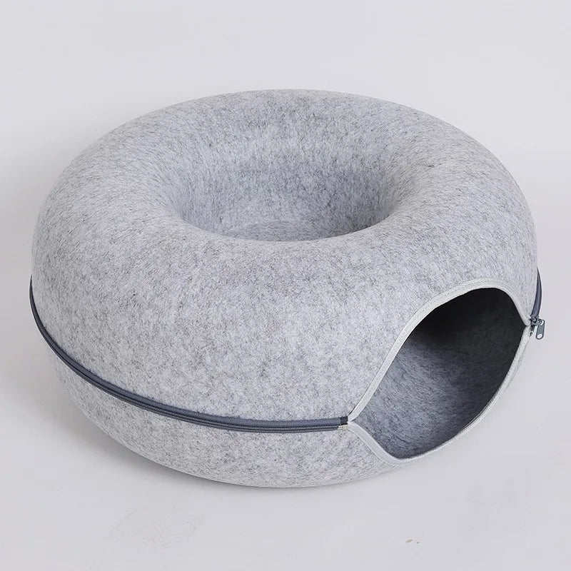 CozyLoop Donut Cat Bed & Play Tunnel