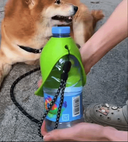 Portable Dog Water Bowl Attachment