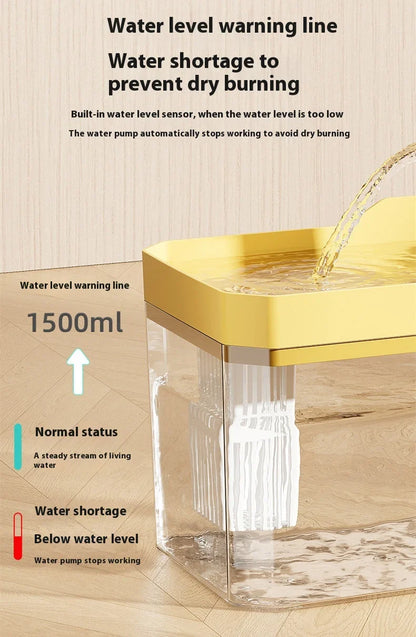 AquaFlow Silent USB Fountain