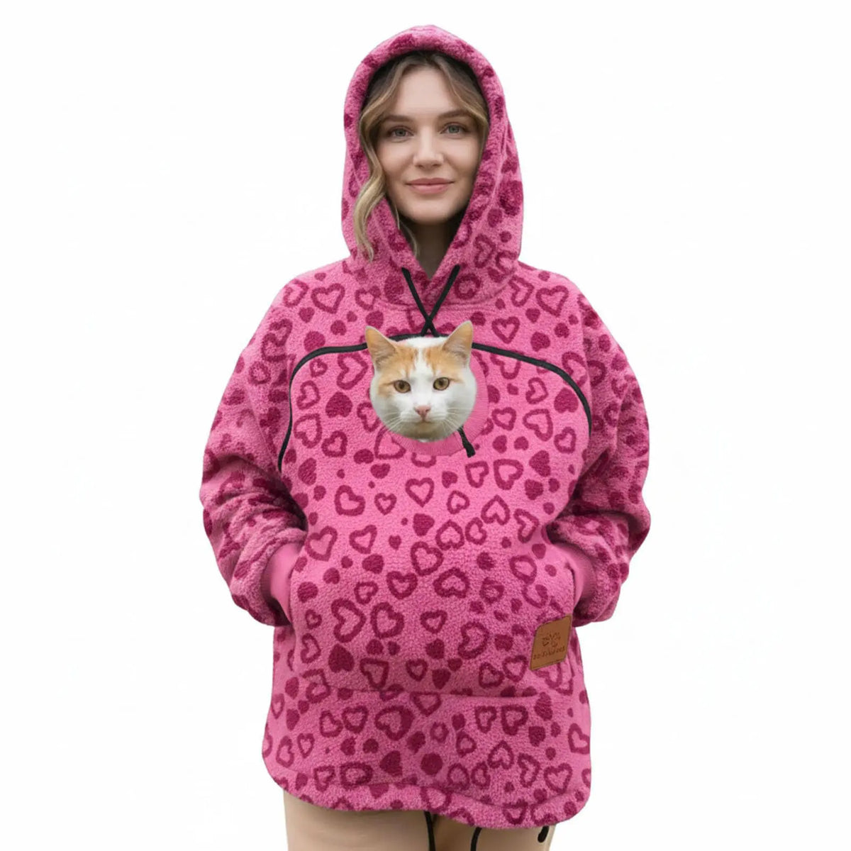 PetHug™ Hoodie 🐶🐱💖 Cozy Pet Pouch & Warm Comfort