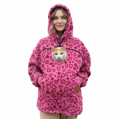 PetHug™ Hoodie 🐶🐱💖 Cozy Pet Pouch & Warm Comfort
