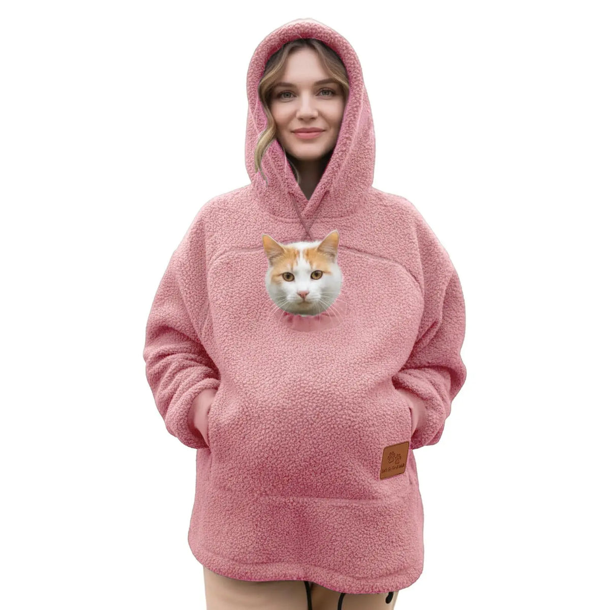 PetHug™ Hoodie 🐶🐱💖 Cozy Pet Pouch & Warm Comfort