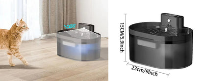 SilentFlow Thermo-Smart Fountain