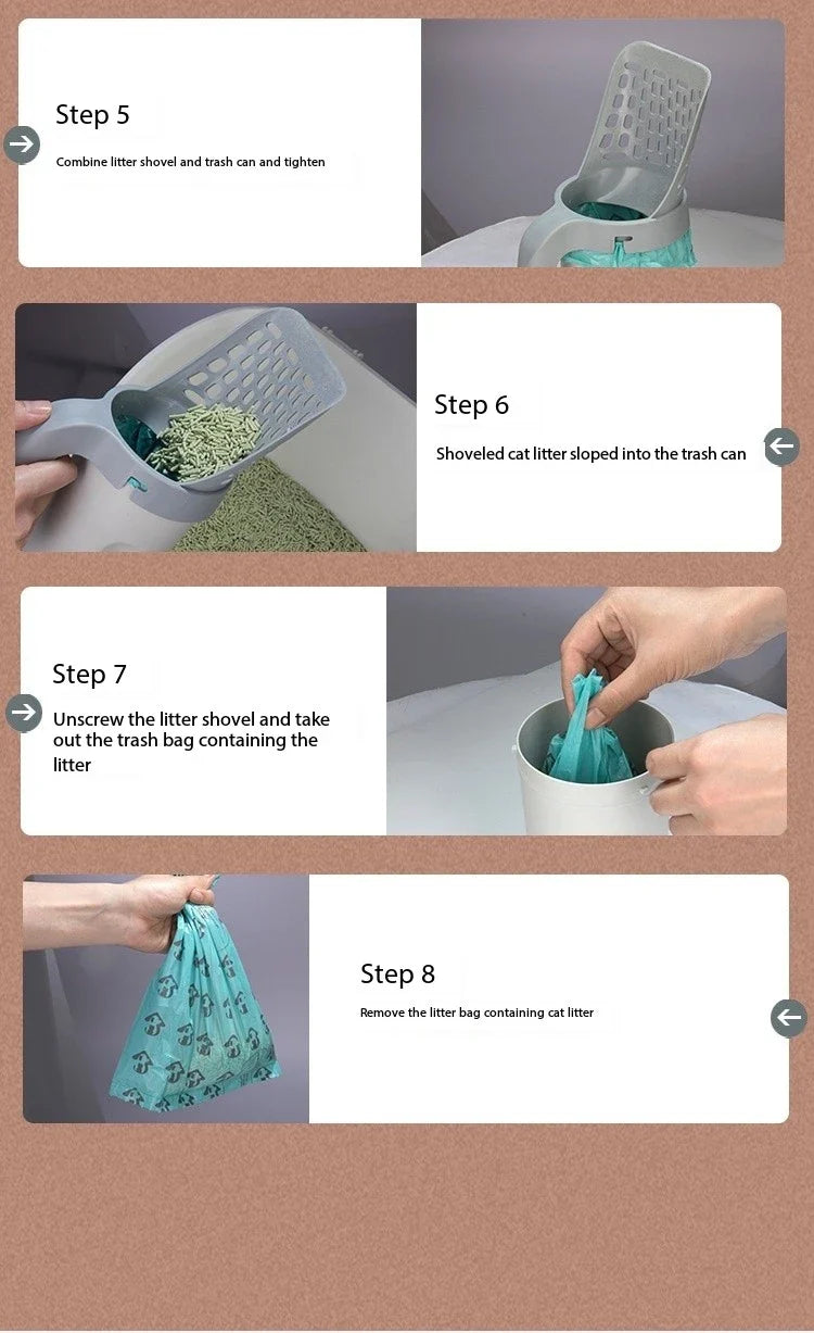 SiftEasy Cat Litter Scoop Set