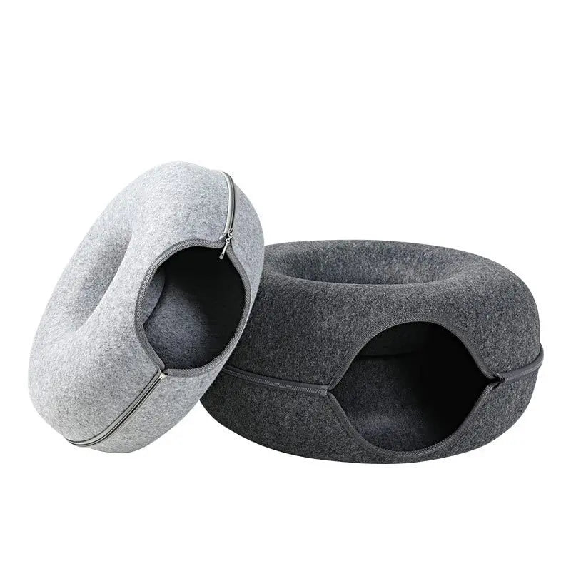 CozyLoop Donut Cat Bed & Play Tunnel