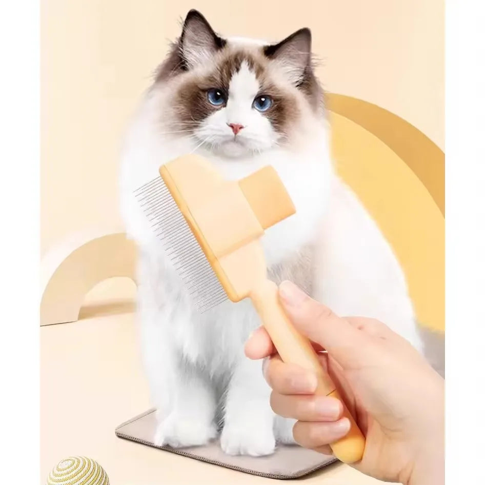 FurFlex Self-Cleaning Grooming Brush