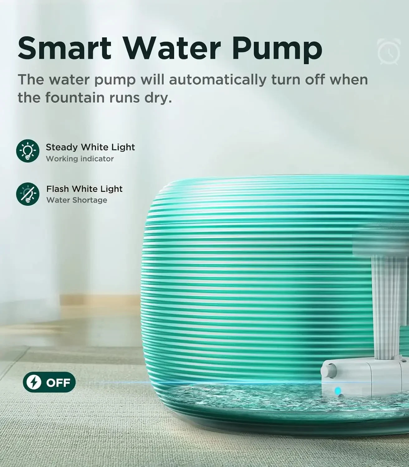 SilentFlow Thermo-Smart Fountain
