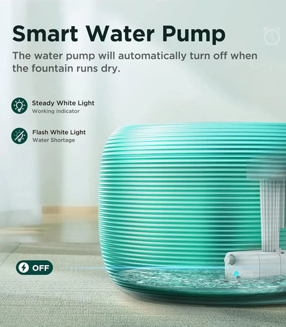 SilentFlow Thermo-Smart Fountain