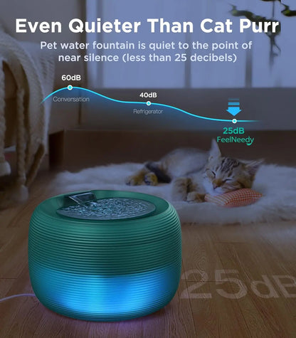 SilentFlow Thermo-Smart Fountain