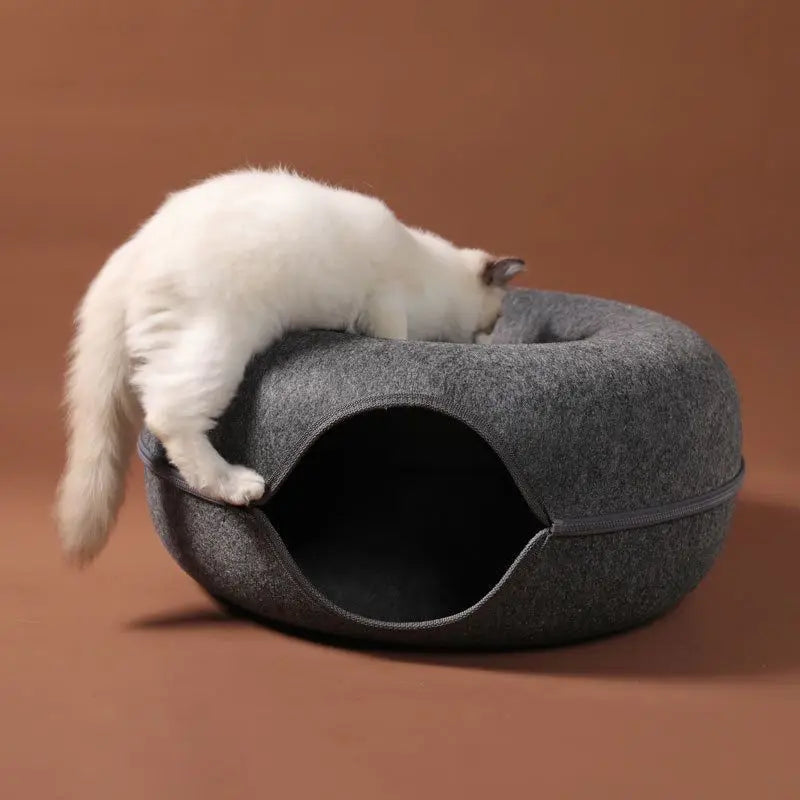 CozyLoop Donut Cat Bed & Play Tunnel