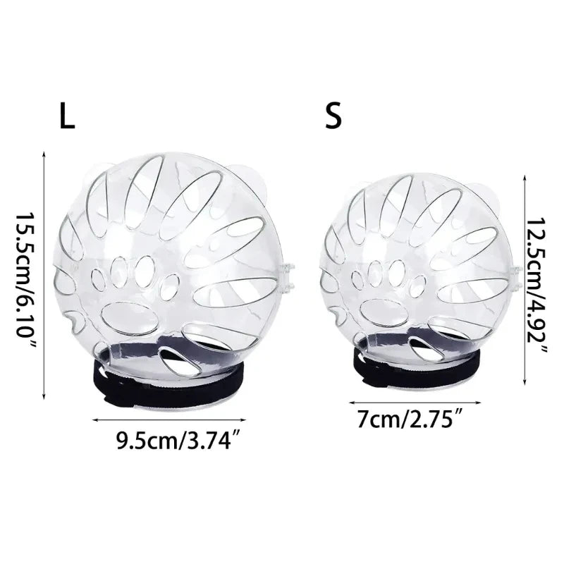 PurrfectGuard Cat Grooming Helmet