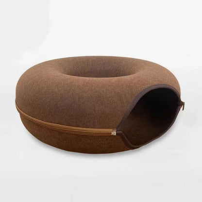 CozyLoop Donut Cat Bed & Play Tunnel