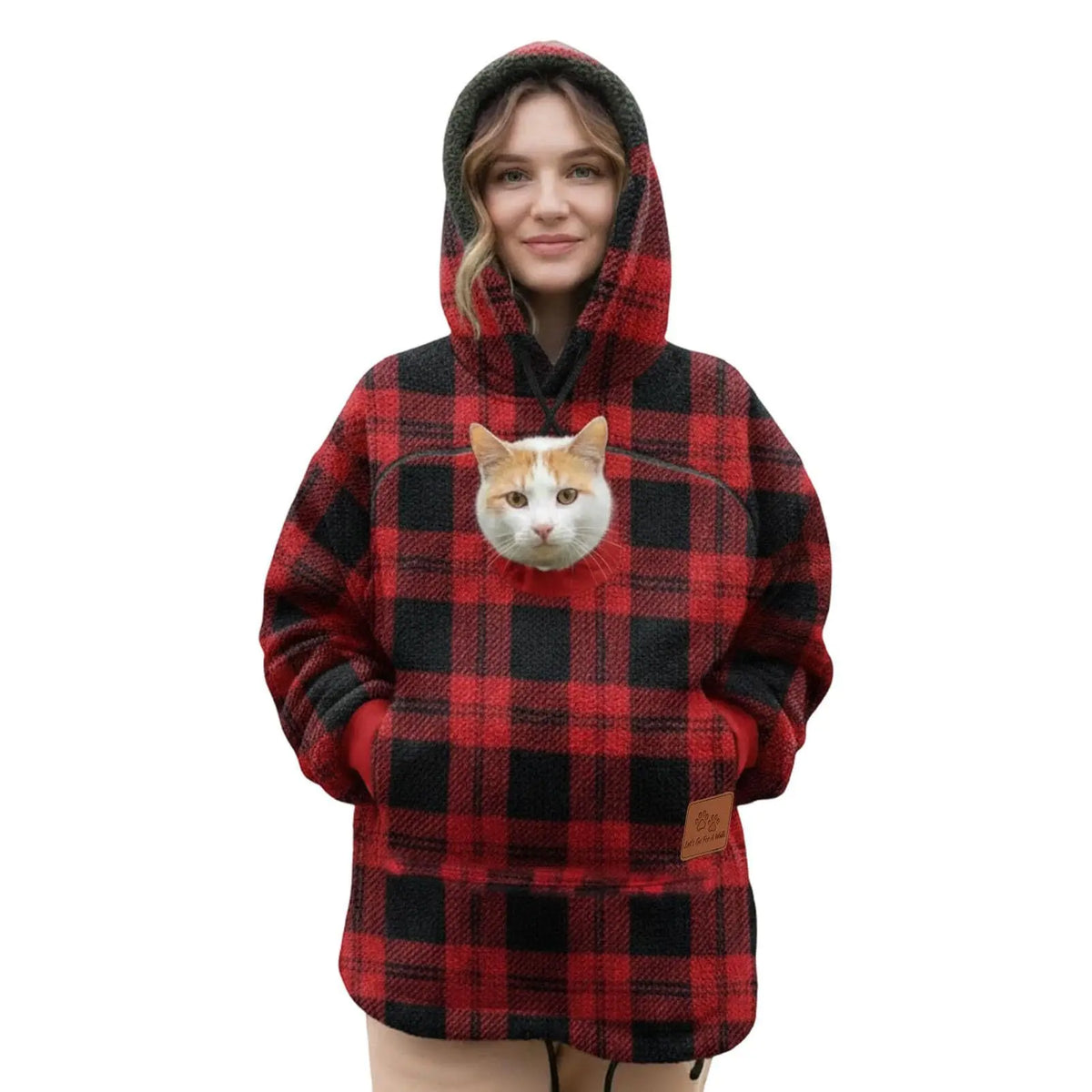 PetHug™ Hoodie 🐶🐱💖 Cozy Pet Pouch & Warm Comfort