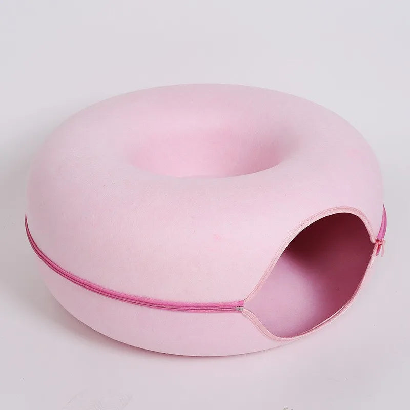 CozyLoop Donut Cat Bed & Play Tunnel