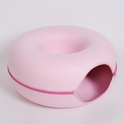 CozyLoop Donut Cat Bed & Play Tunnel