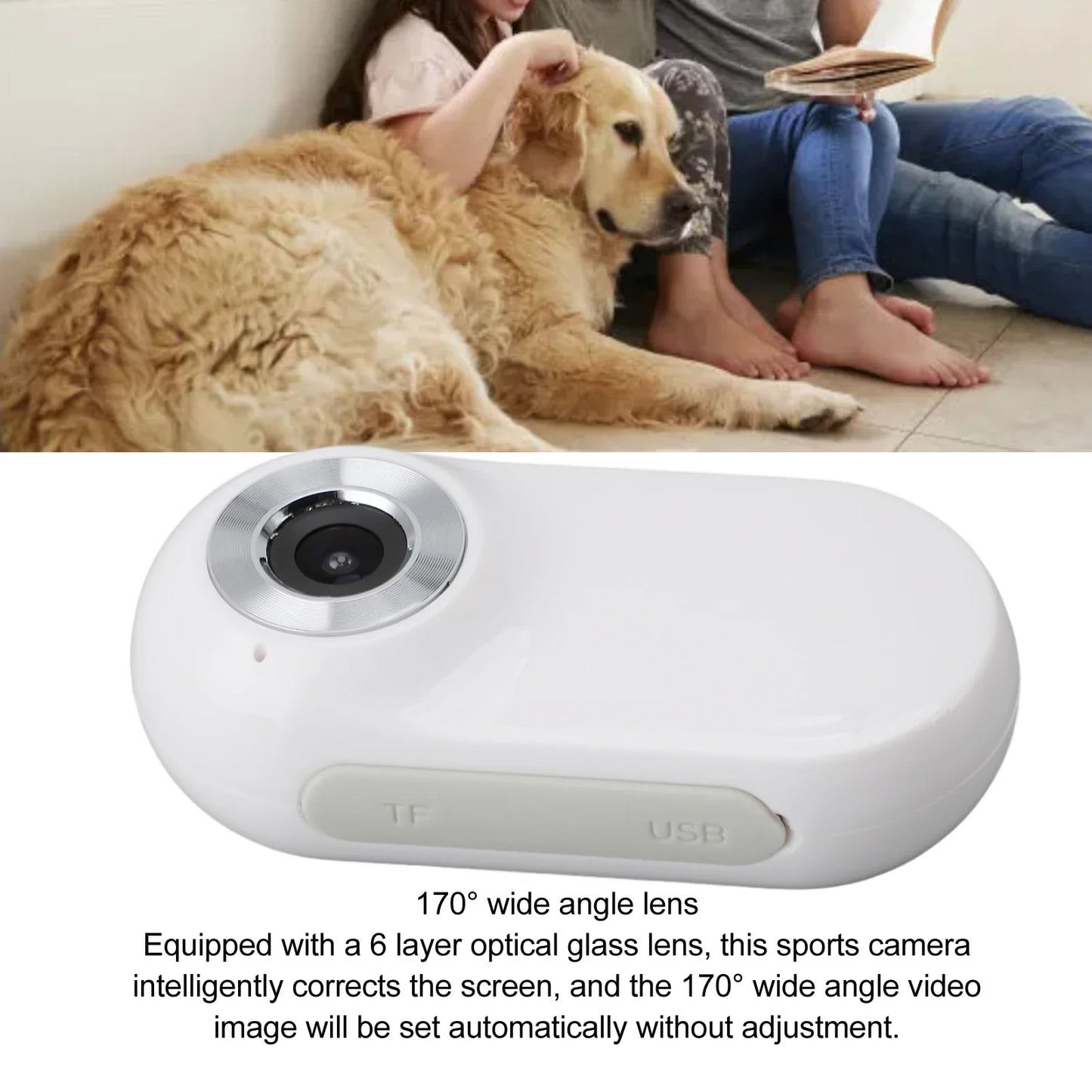 PawVista HD Pet Collar Camera