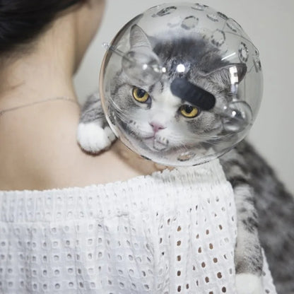 PurrfectGuard Cat Grooming Helmet