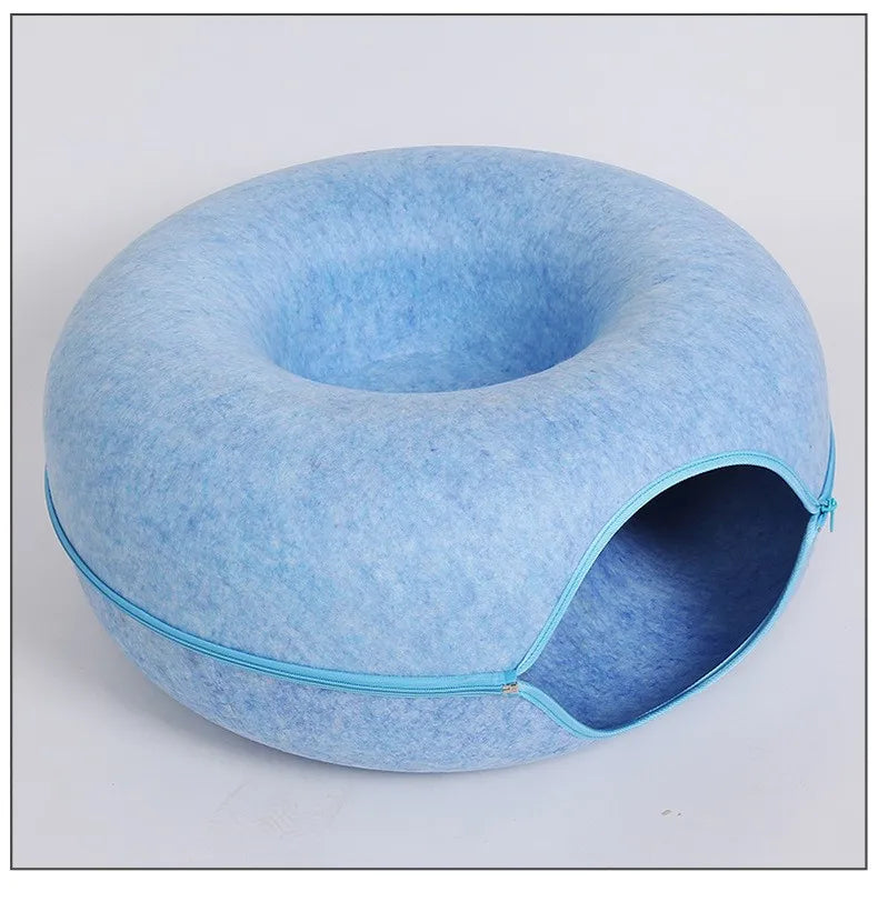 CozyLoop Donut Cat Bed & Play Tunnel