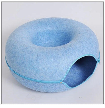 CozyLoop Donut Cat Bed & Play Tunnel