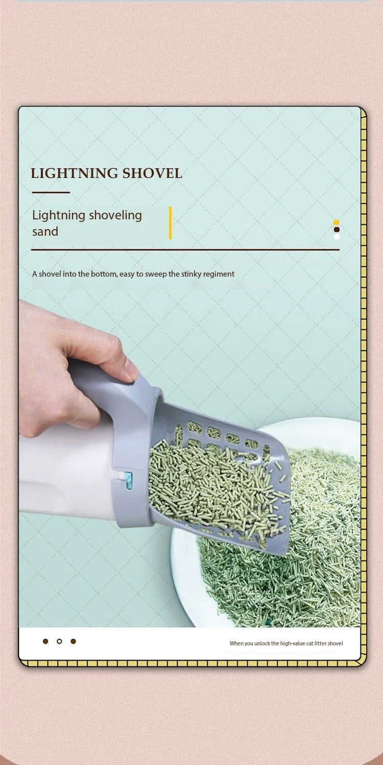 SiftEasy Cat Litter Scoop Set