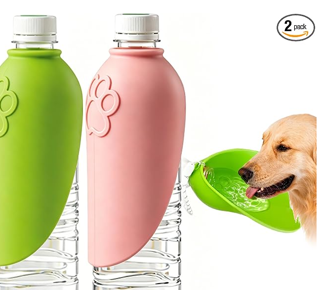 Portable Dog Water Bowl Attachment