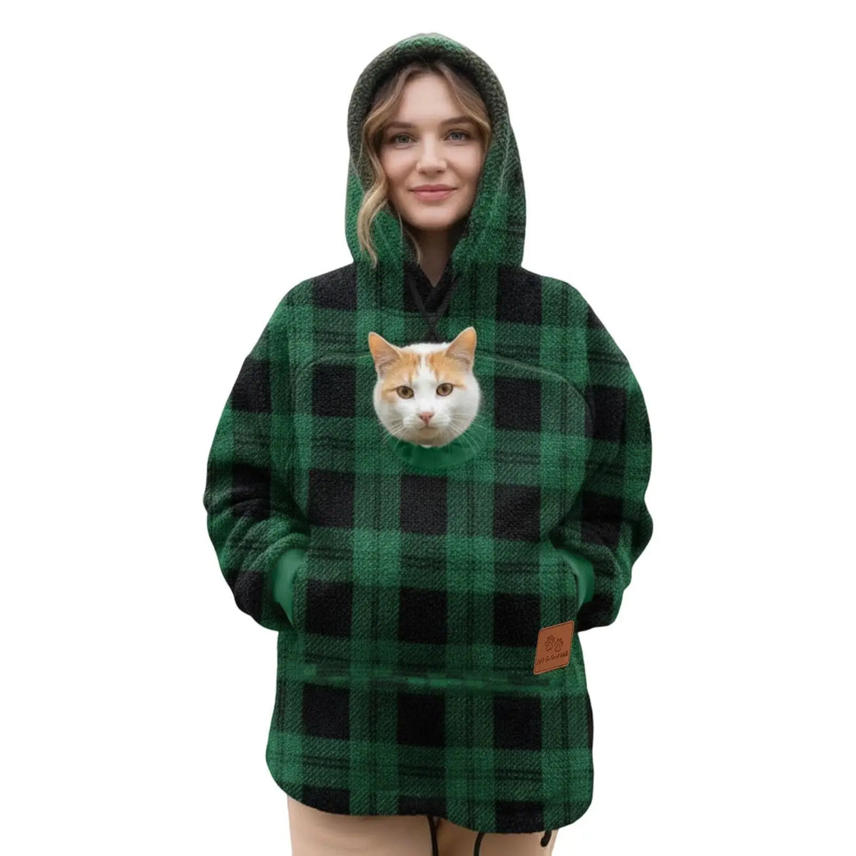 PetHug™ Hoodie 🐶🐱💖 Cozy Pet Pouch & Warm Comfort