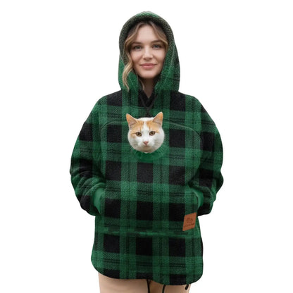 PetHug™ Hoodie 🐶🐱💖 Cozy Pet Pouch & Warm Comfort