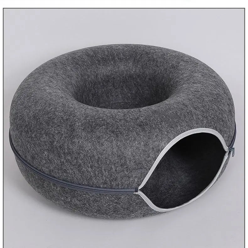 CozyLoop Donut Cat Bed & Play Tunnel
