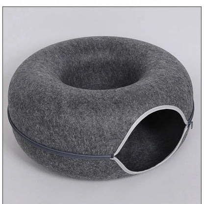 CozyLoop Donut Cat Bed & Play Tunnel