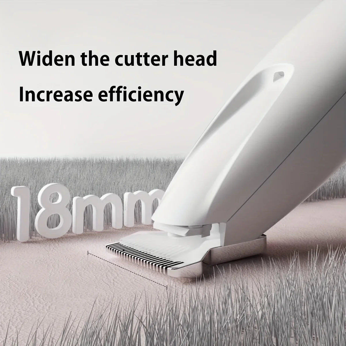 Rechargeable Pet Paw Trimmer - USB Cordless Grooming Clipper for Dogs & Cats