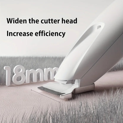 Rechargeable Pet Paw Trimmer - USB Cordless Grooming Clipper for Dogs & Cats