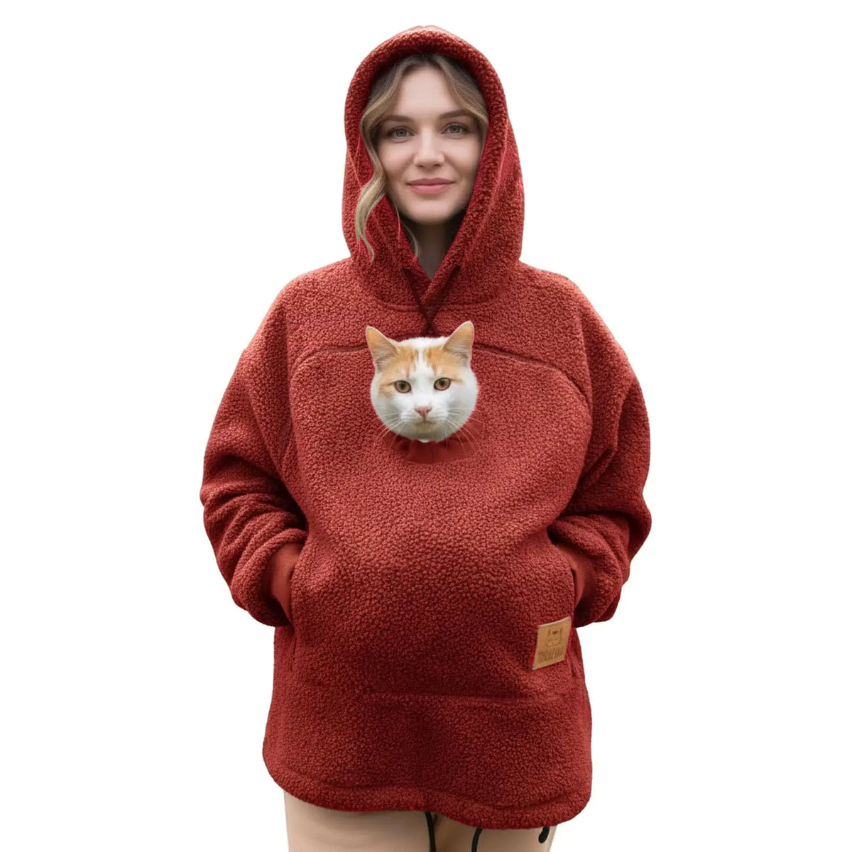 PetHug™ Hoodie 🐶🐱💖 Cozy Pet Pouch & Warm Comfort