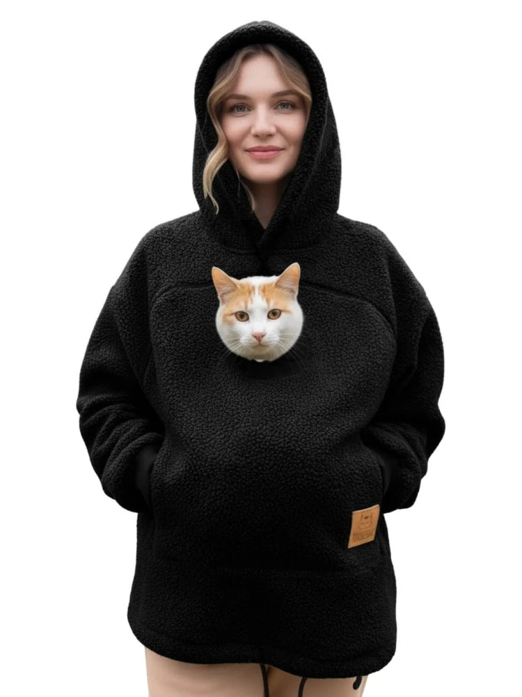 PetHug™ Hoodie 🐶🐱💖 Cozy Pet Pouch & Warm Comfort