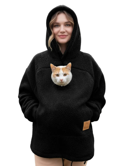 PetHug™ Hoodie 🐶🐱💖 Cozy Pet Pouch & Warm Comfort
