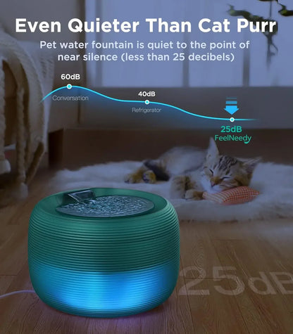 SilentFlow Thermo-Smart Fountain